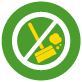 Broom and dust icon