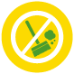 Broom and dust icon